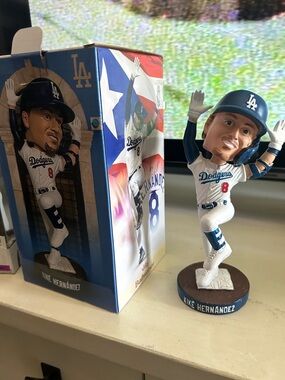 Kike Hernandez 2024 LA Dodgers Bobblehead SGA as is condition